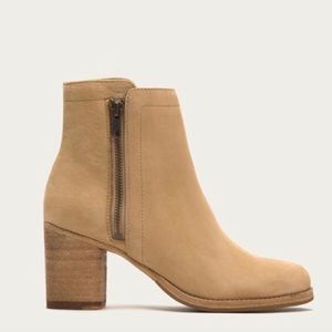 Frye Sand colored Addie boots